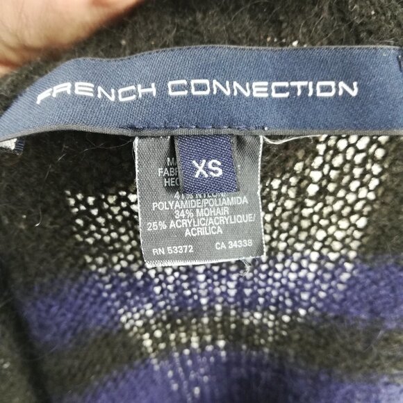 French Connection Striped Sweater Dress Size XS - Picture 13 of 14